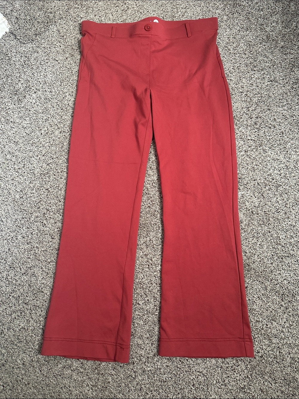 Betabrand rust Red Stretch Pull-On Dress yoga Pants size xL